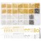 2000 Pieces Earring Making Kit, Modacraft Earring Making Supplies Kit with Earring Hooks, Earring Findings, Earring Posts, Earring Backs, Earring Pins Jump Rings for Jewelry Making Supplies